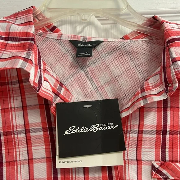 New with tags Eddie Bauer women’s button up shirt - Picture 2 of 7